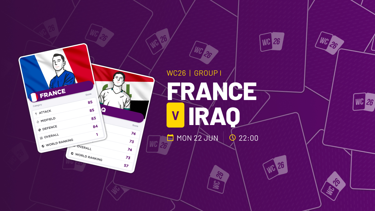 World Cup 2026 France v Iraq Preview