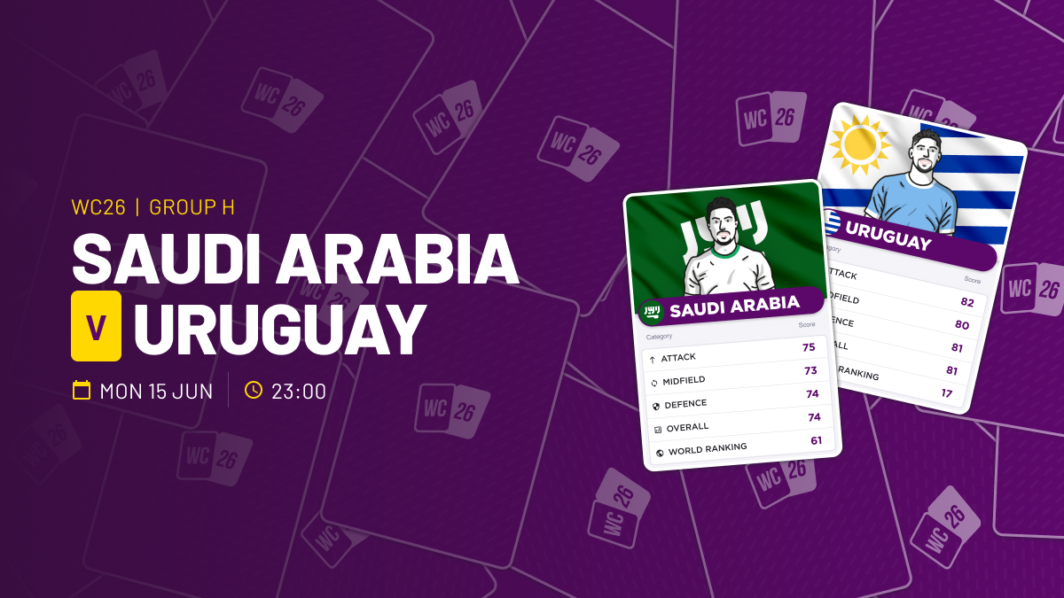 World Cup 2026 Saudi Arabia v Uruguay Preview