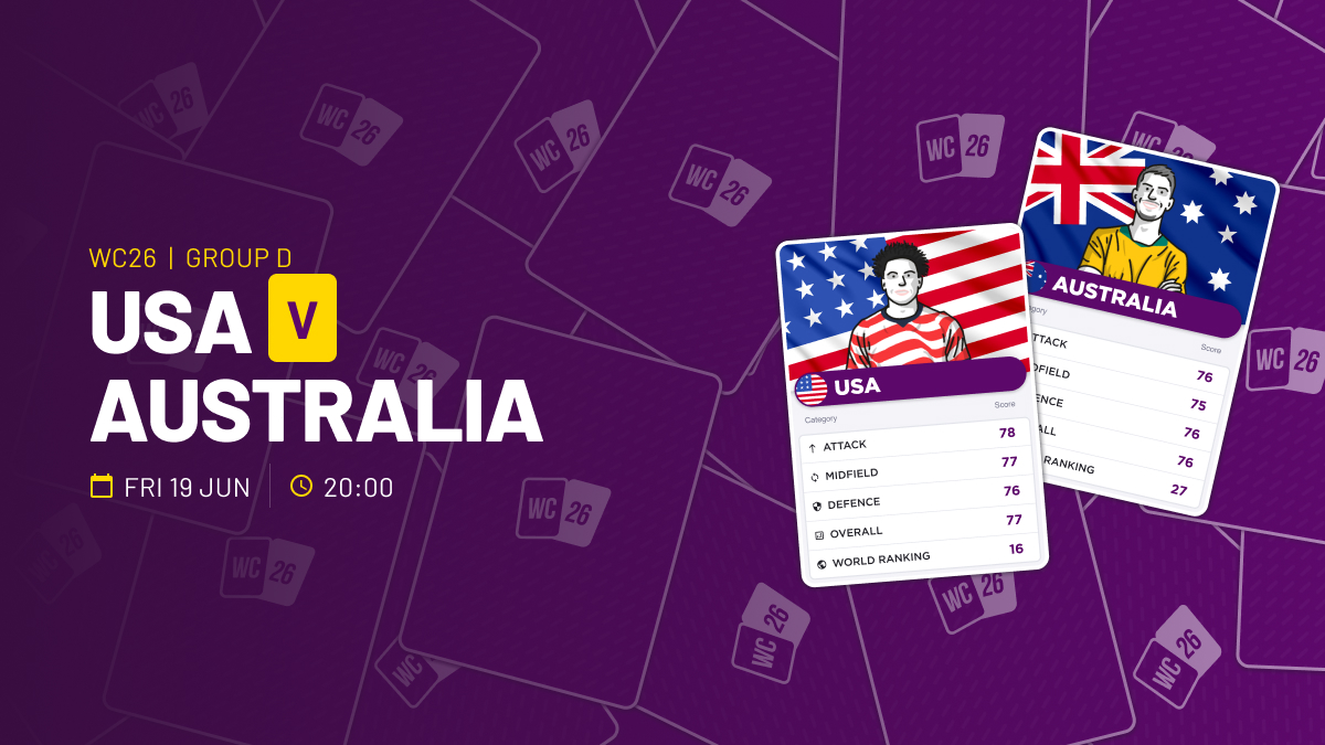 World Cup 2026 USA v Australia Preview
